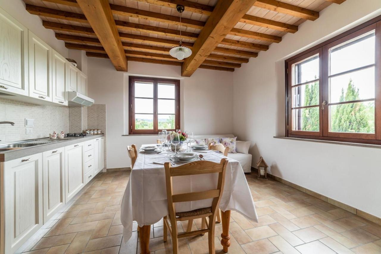 Apartament Il Mandorlo Nella Campagna Di Certaldo Aia Murata Zewnętrze zdjęcie
